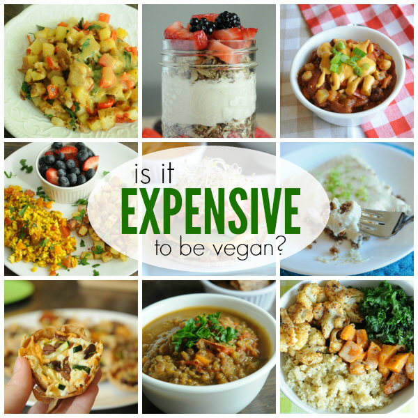 Expensive to be Vegan