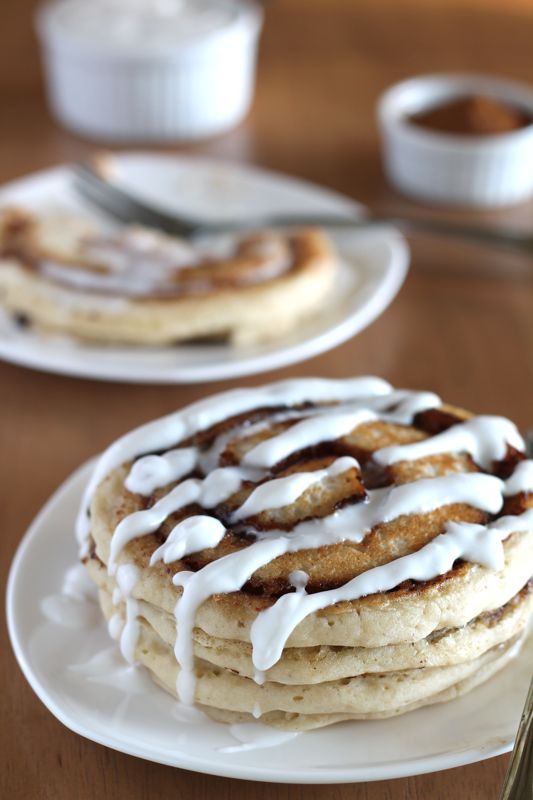 Cinnamon Roll Pancakes Pic